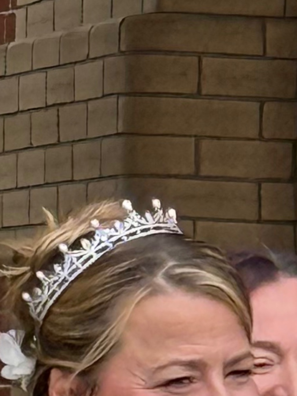 Pearl and Rhinestone Tiara